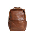 12 Premium Leather Backpack Havana — Full-Grain Leather by GERNIE NYC | Sleek Dynamics
