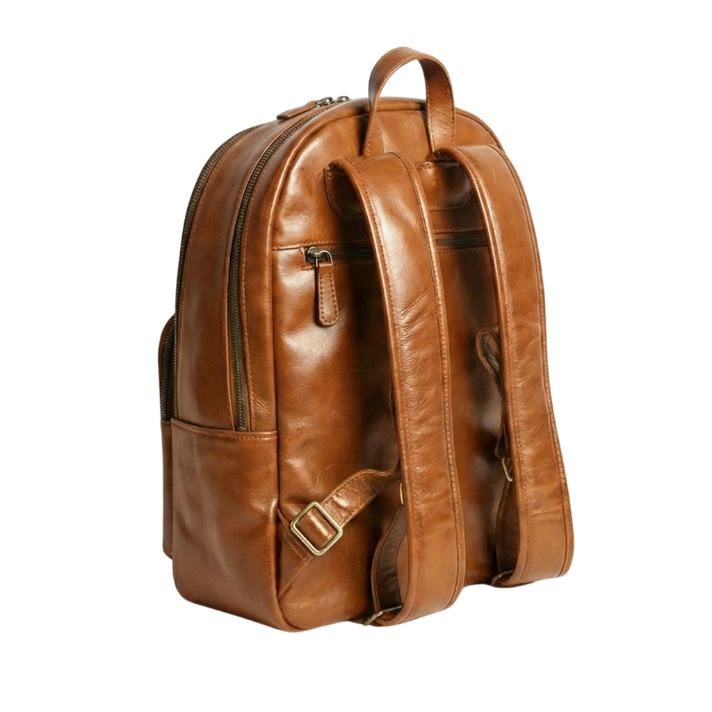 12 Premium Leather Backpack by GERNIE NYC