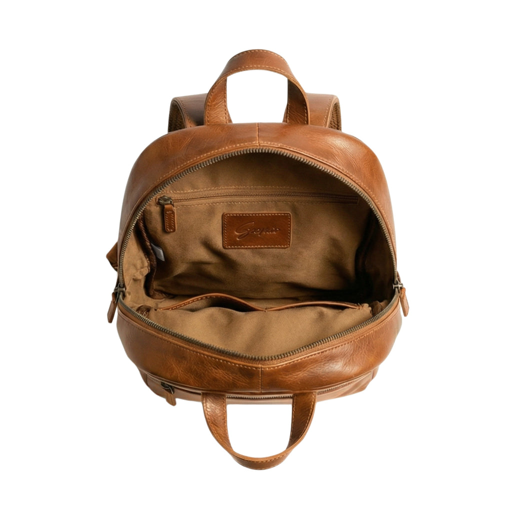 12 Premium Leather Backpack by GERNIE NYC