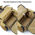 Multifunctional Fishing Tackle Backpack — Tactical Gear Bag, Khaki | Sleek Dynamics
