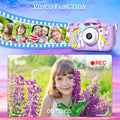 Kids Mini Camera Unicorn 1080P HD — 2-Inch Screen, 32GB SD Card Included
