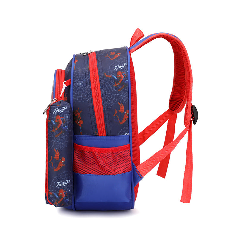 Spider-Man Kids Backpack Large Capacity School Bag