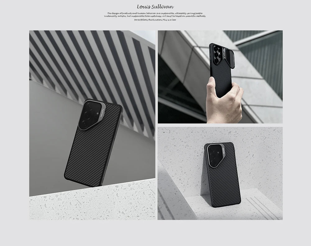 Sleek Dynamics – Carbon Fiber Magnetic MagSafe Case for Samsung Galaxy S26 Ultra