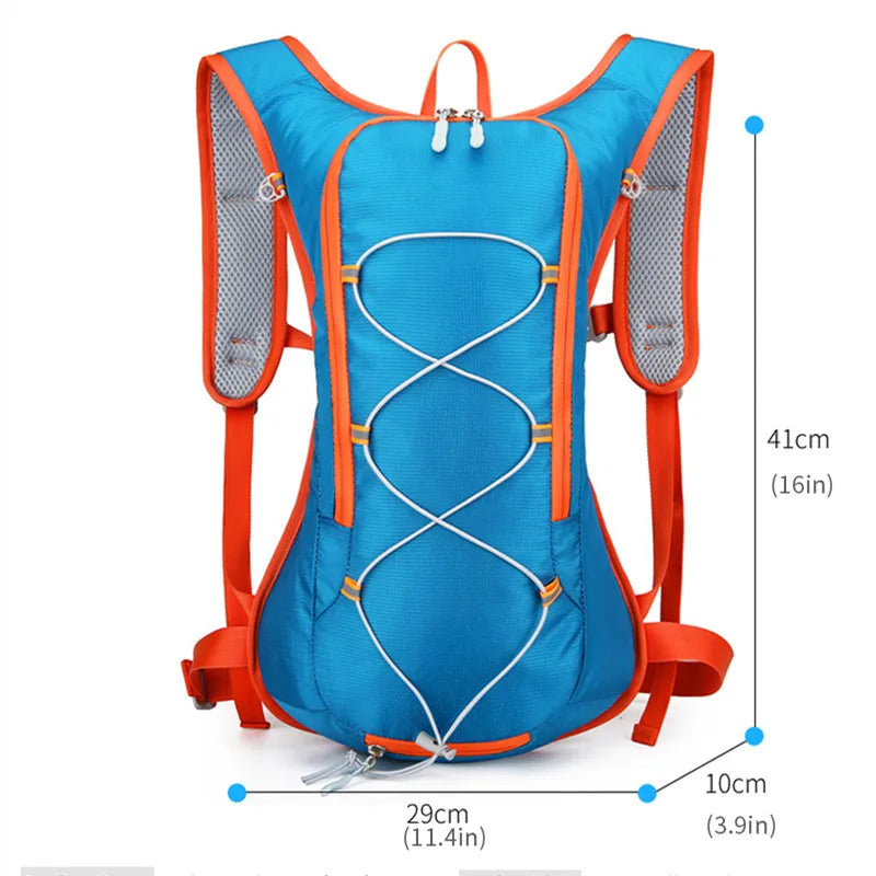 Waterproof Hydration Backpack — Breathable, Lightweight, Reflective