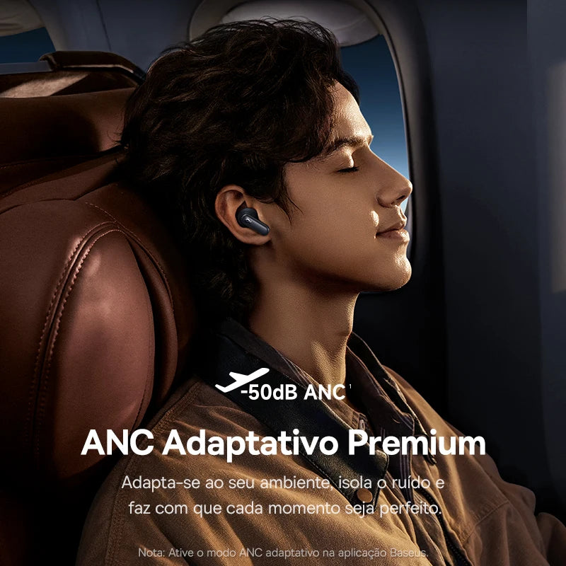 Baseus Inspire XP1 ANC Wireless Earbuds — Sound by Bose, LDAC, 6-Mic, 45H Battery