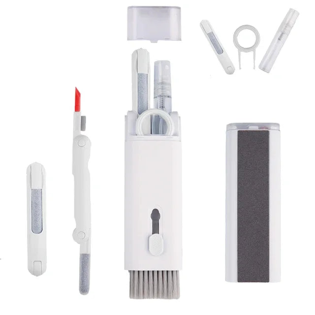 7-in-1 Tech Cleaning Kit — Keyboard, Earbuds, Screen & Keycap Puller