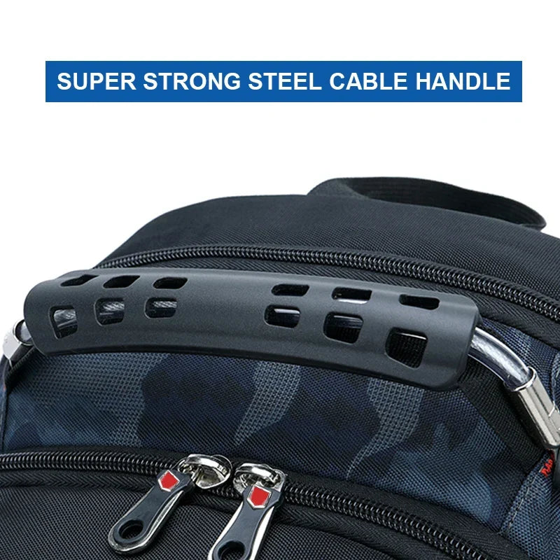 Waterproof Anti-Theft 17" Laptop Travel Backpack — Business & Travel