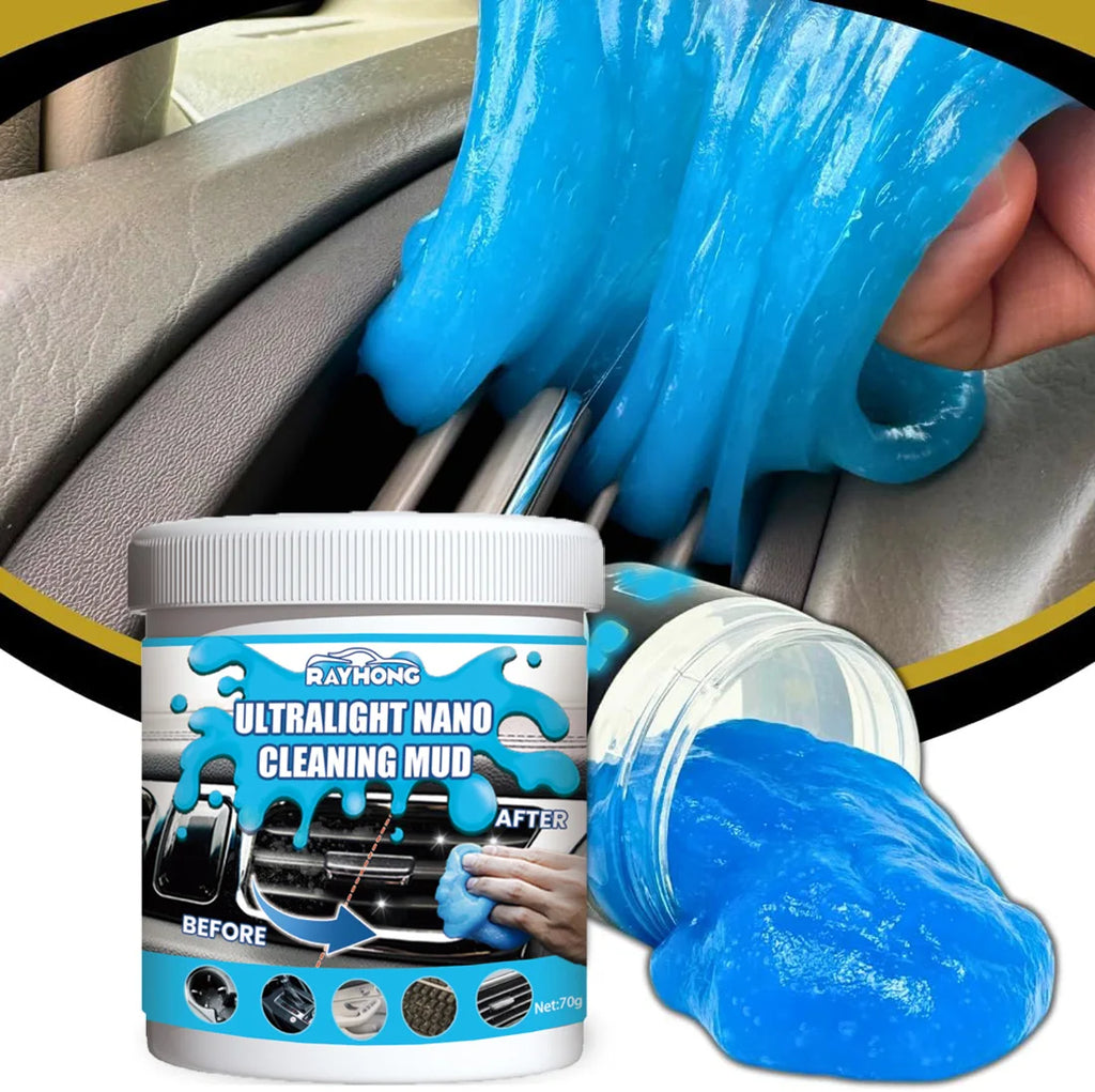 Multi-Use Cleaning Gel — Car Interior, Keyboard & Tech Cleaner (70g)