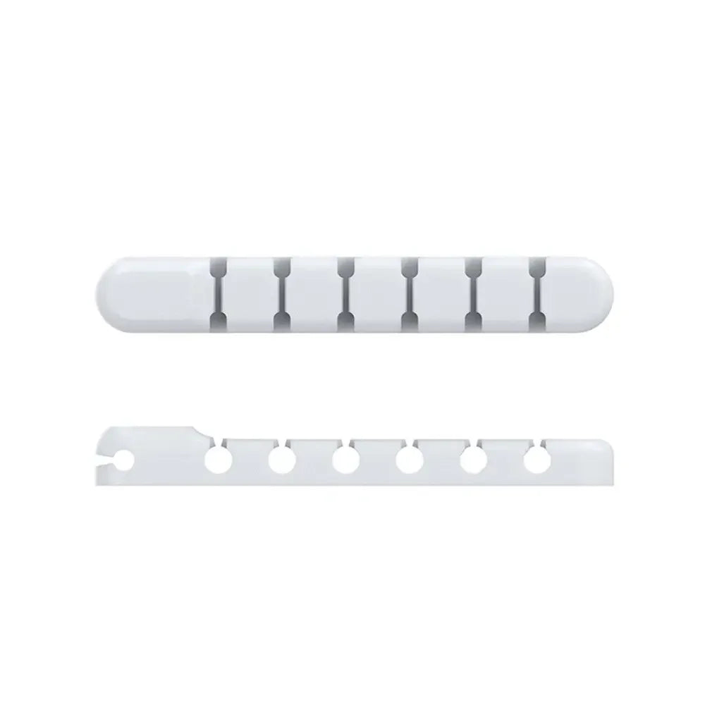 Magnetic Cable Organizer — Self-Adhesive Desk Clips for USB-C, Lightning & More