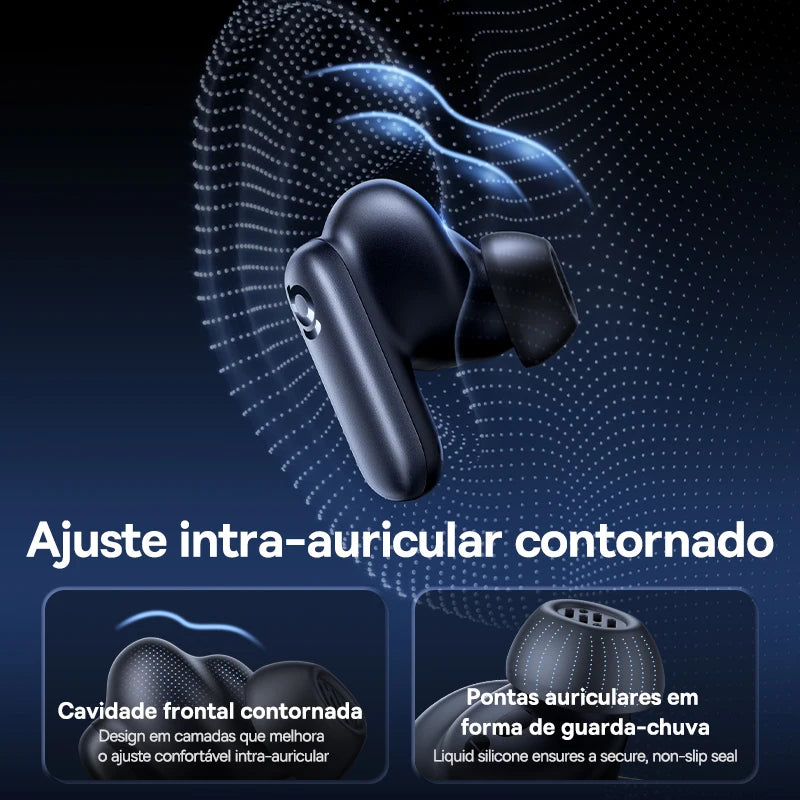Baseus Inspire XP1 ANC Wireless Earbuds — Sound by Bose, LDAC, 6-Mic, 45H Battery