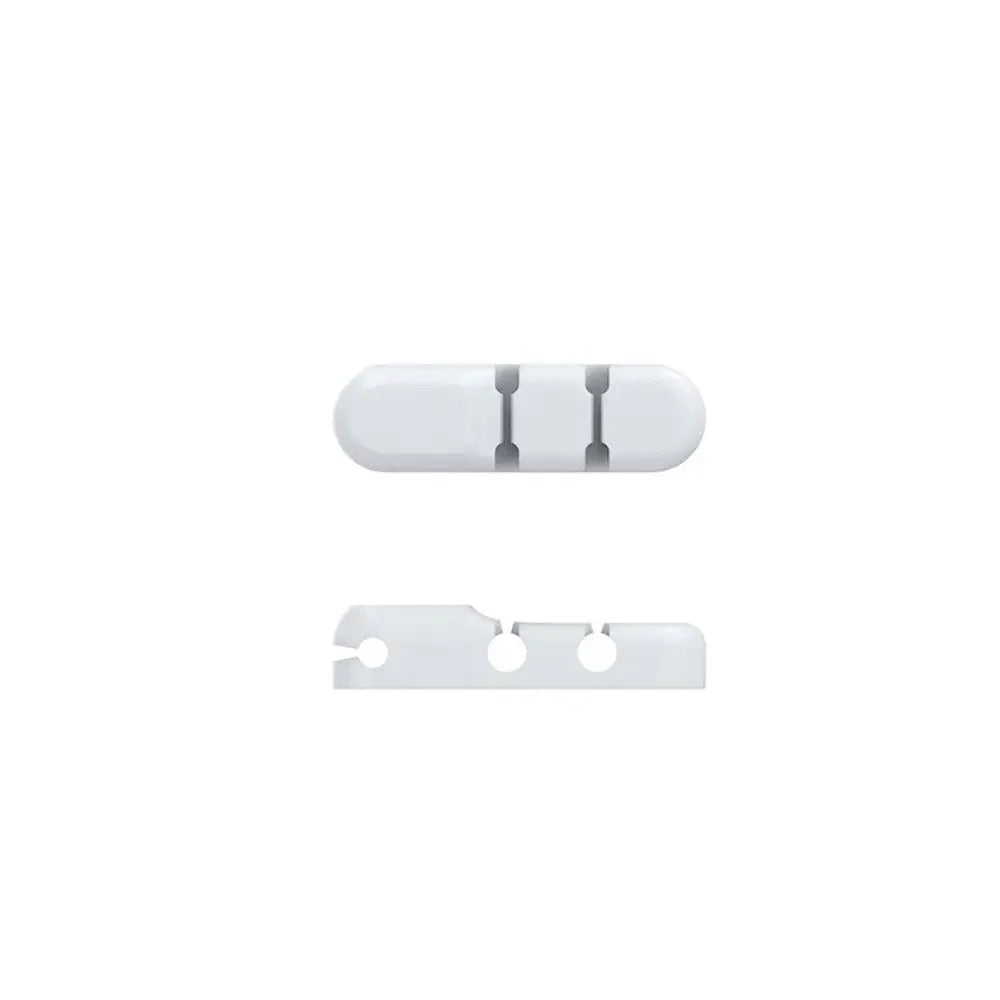 Magnetic Cable Organizer — Self-Adhesive Desk Clips for USB-C, Lightning & More