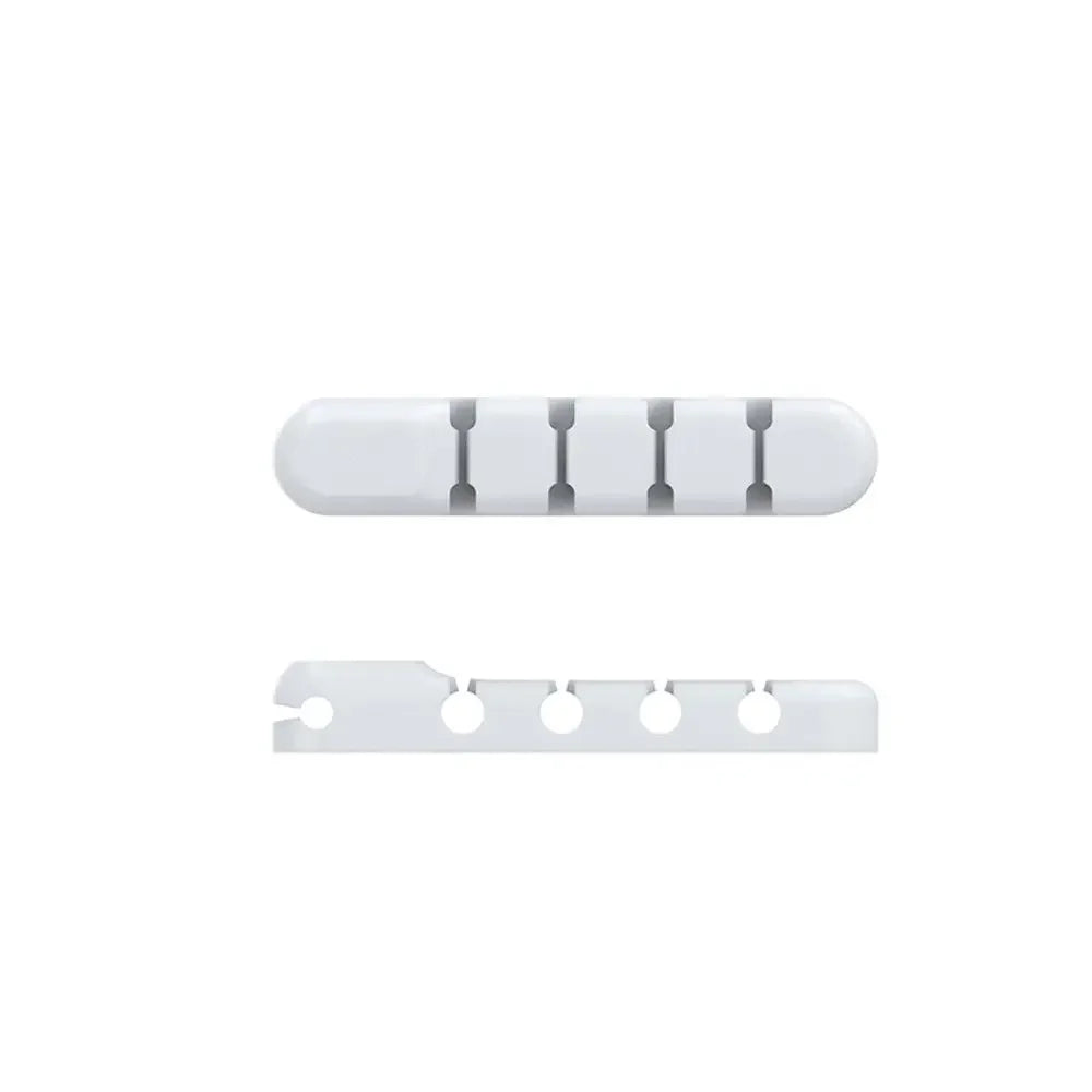 Magnetic Cable Organizer — Self-Adhesive Desk Clips for USB-C, Lightning & More