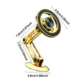 Magnetic Car Phone Mount — Zinc Alloy, 360° Foldable, MagSafe & Universal
