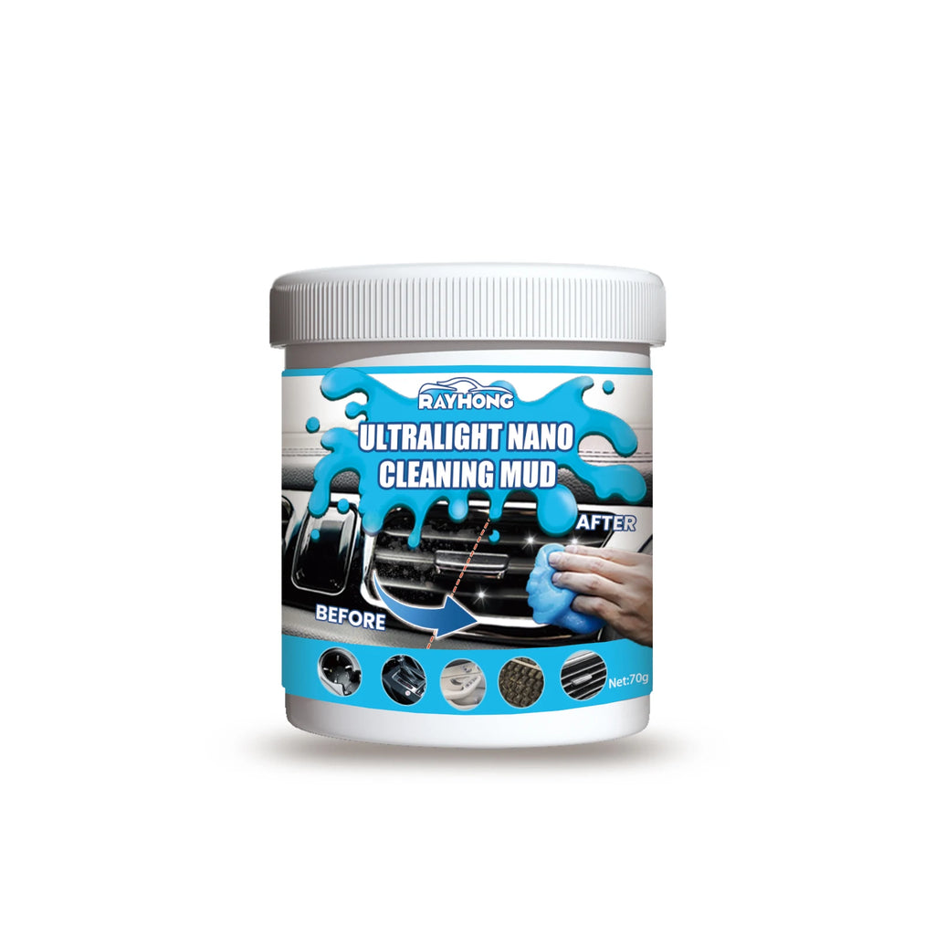 Multi-Use Cleaning Gel — Car Interior, Keyboard & Tech Cleaner (70g)