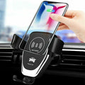 10W Wireless Car Charger Mount — Auto-Clamping, Fast Qi Charging
