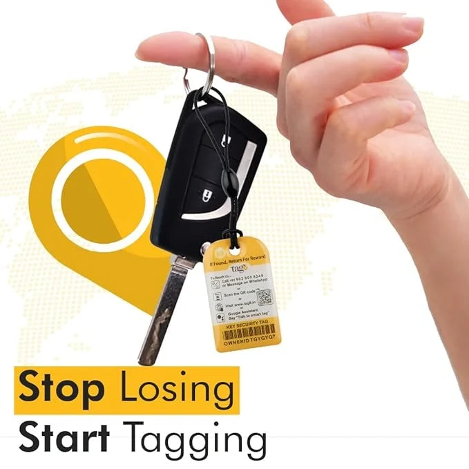 Key Security Tag — NFC Smart Luggage Tag by tag8